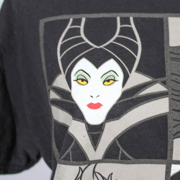 Disney Villains Graphic Tee Unisex XL Cruella Ursula Maleficent Queen of Hearts - Picture 5 of 9